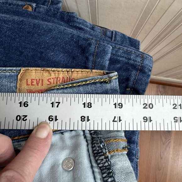 Levi's‎ Men 541 Blue Denim Jeans Size 38x30 (actual 38x 28.5) Straight High Rise - Picture 12 of 15